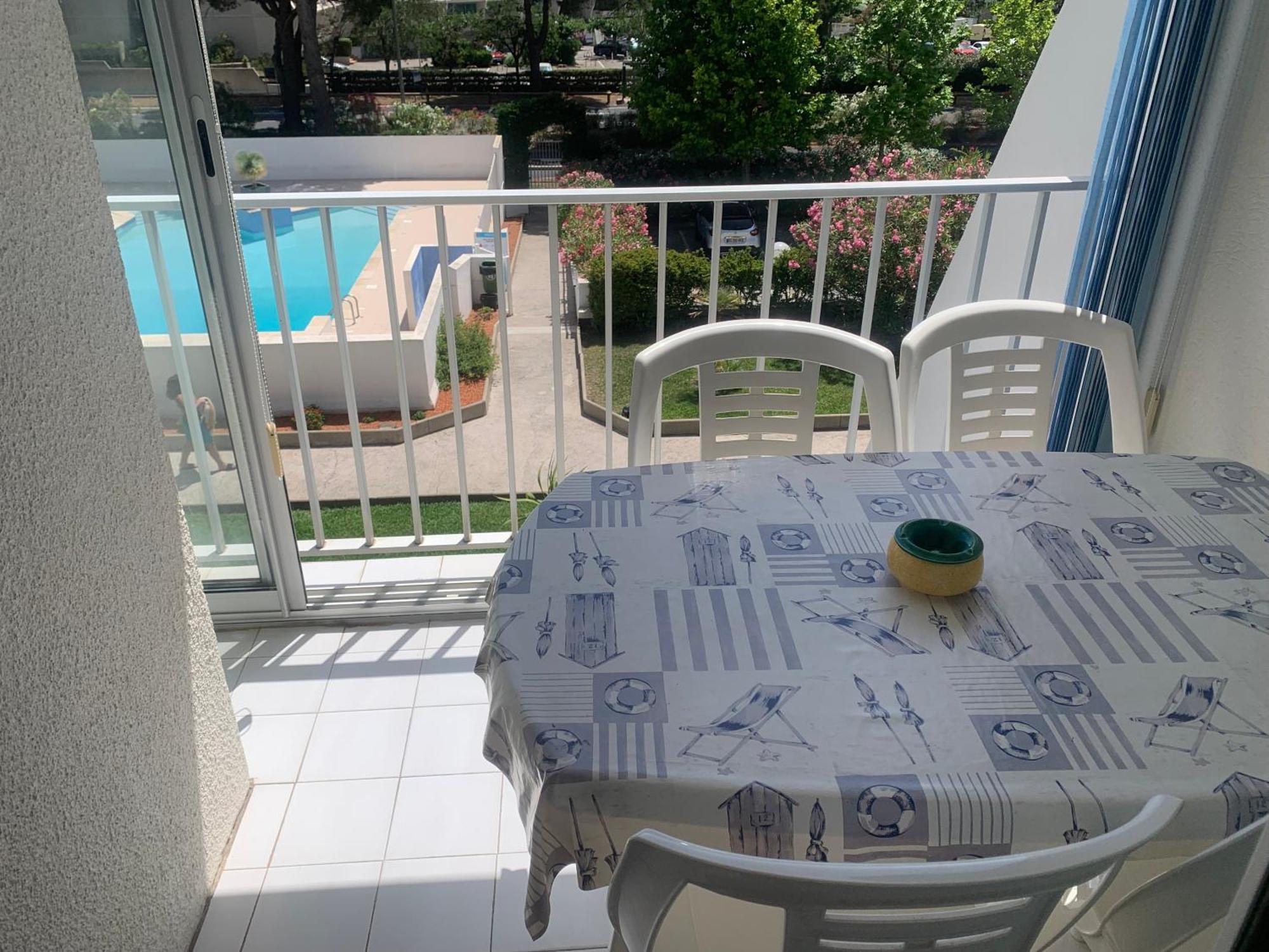 Vittoria Immobilier 6 -Reglement Sur Place - Cheques Vacances Acceptes La Grande-Motte Rom bilde