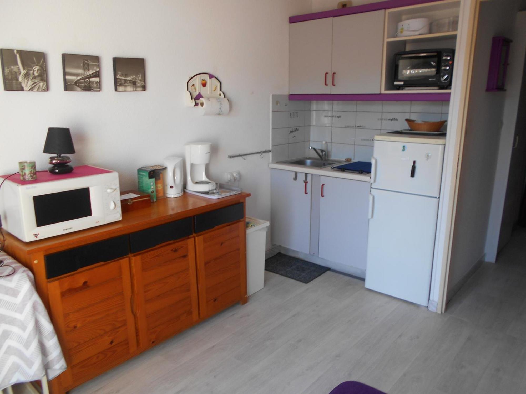 Vittoria Immobilier 6 -Reglement Sur Place - Cheques Vacances Acceptes La Grande-Motte Rom bilde